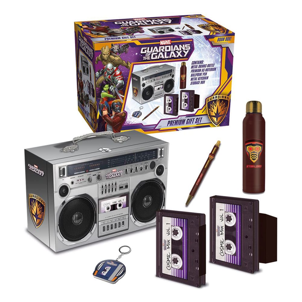 Marvel Gift Set Guardians of the Galaxy Starlords Boom Box