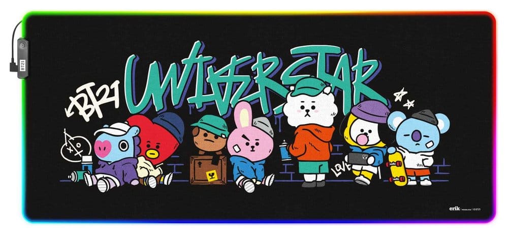 BT21 LED XXL Mouse Mat 90 x 40 cm [1]