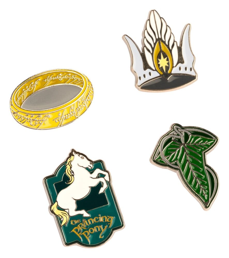 PRECOMENZI - The Lord of the Rings Pins Set of 4