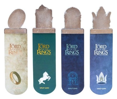 PRECOMENZI - The Lord of the Rings Bookmarks Set of 4