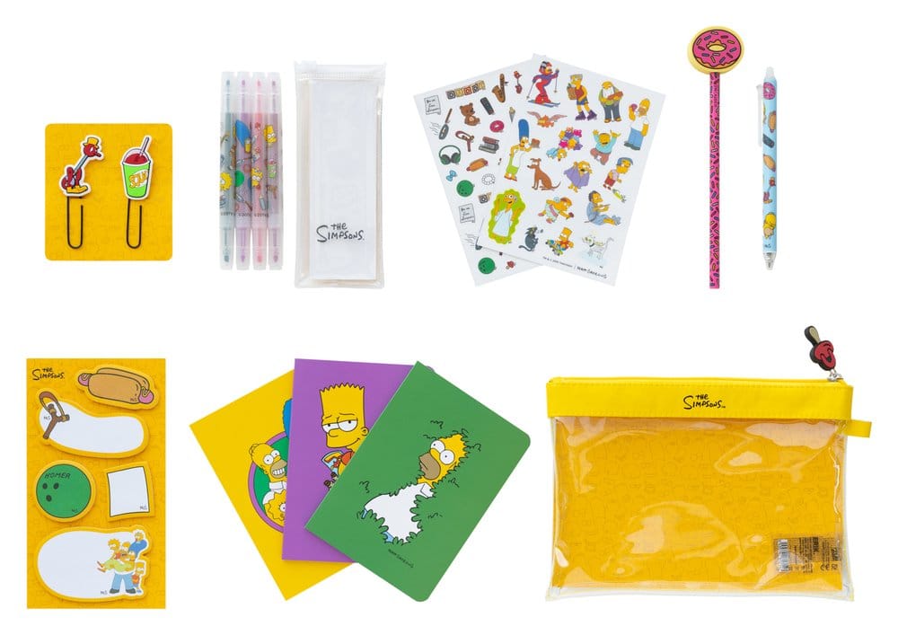 PRECOMENZI - The Simpsons Stationery Set