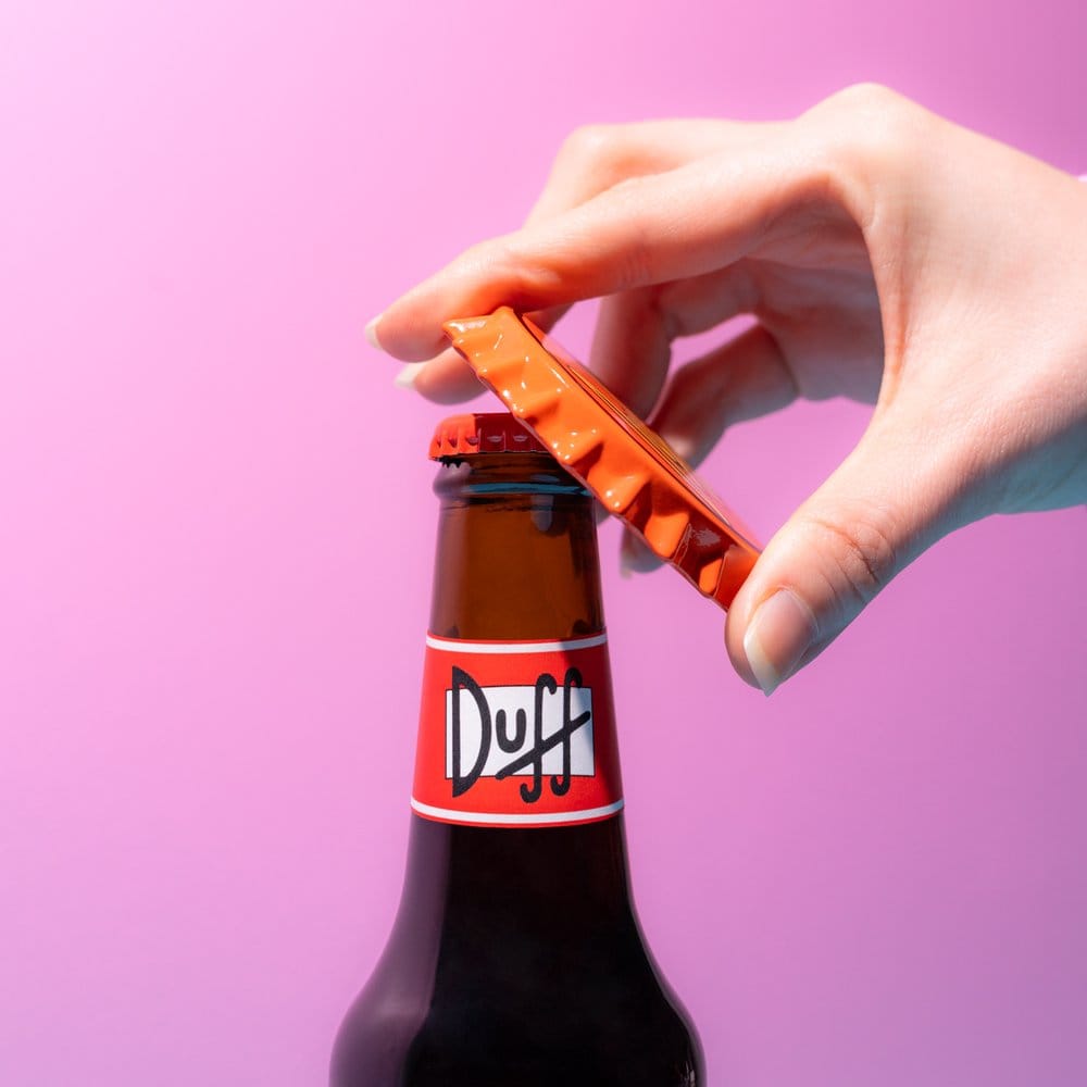 The Simpsons Magnet with Bottle Opener Duff Beer 7 cm [6]