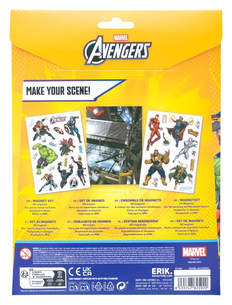 Marvel Die-Cut Magnet Set Avengers [1]