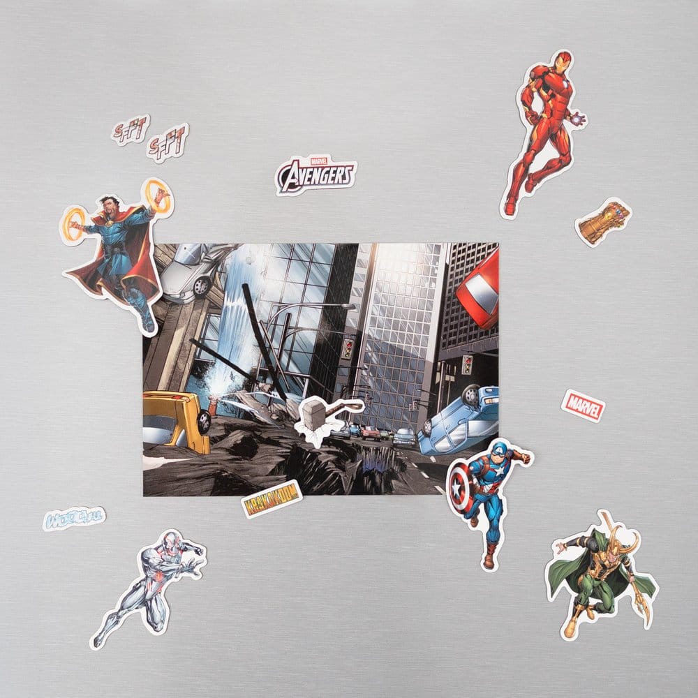 Marvel Die-Cut Magnet Set Avengers [3]