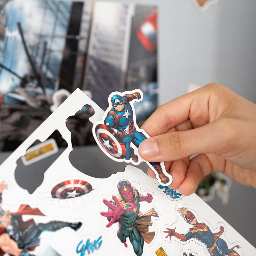 Marvel Die-Cut Magnet Set Avengers [6]