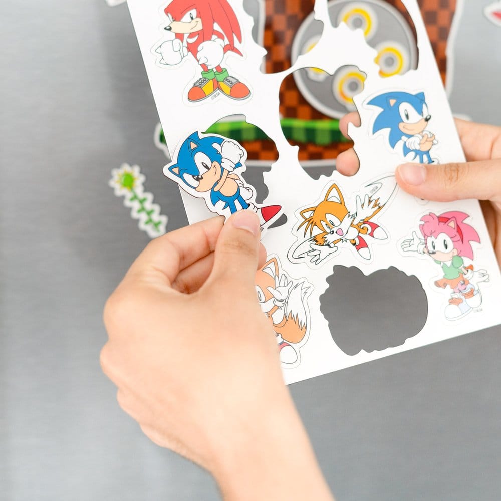 Sonic Die-Cut Magnet Set [6]