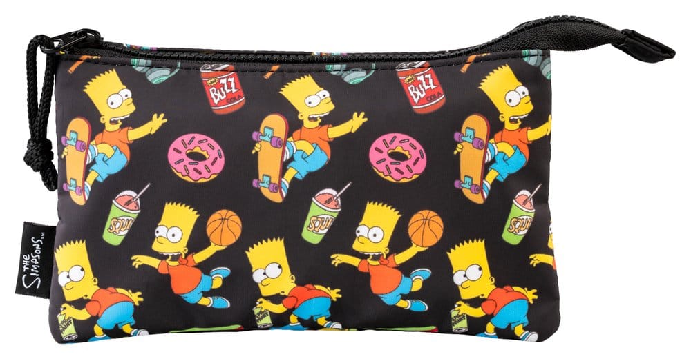 PRECOMENZI - The Simpsons Triple Pencil Case Bart