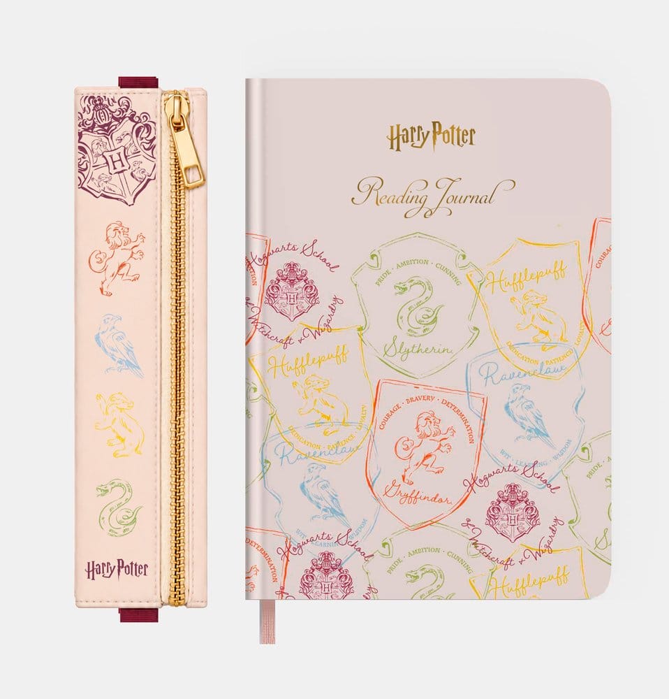 Harry Potter The Readers Club Reading Journal with Built In Pouch English *English Version*