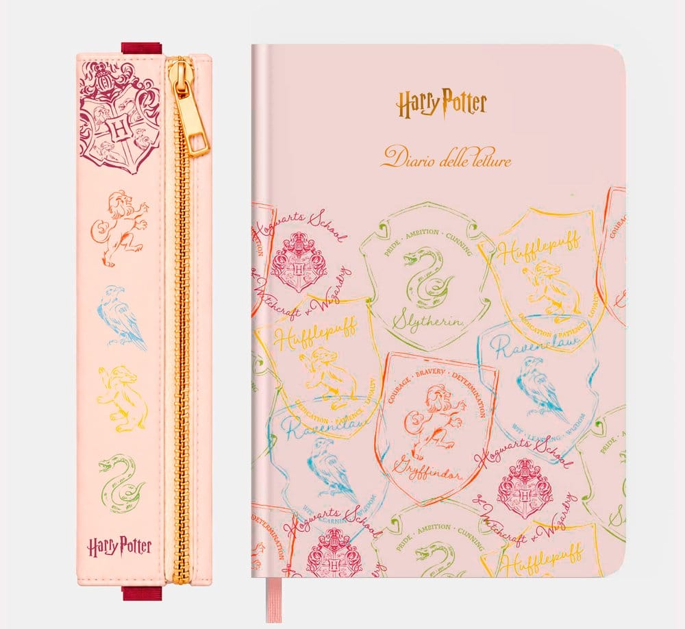 Harry Potter The Readers Club Reading Journal with Built In Pouch Italian *Italian Version*