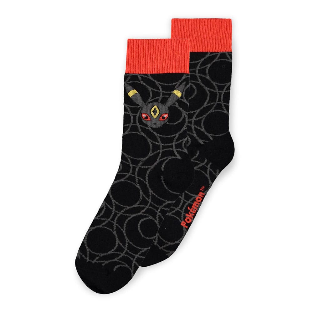 Pokémon Socks 3-Pack Eevee Evolution 2.0 35-38 2