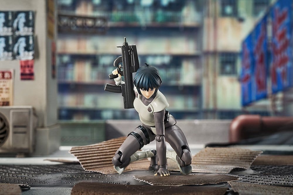 Ghost in the Shell (1995) Hyper Body Action Figure Motoko Kusanagi (Simple Armored Suit Ver.) 15 cm [3]