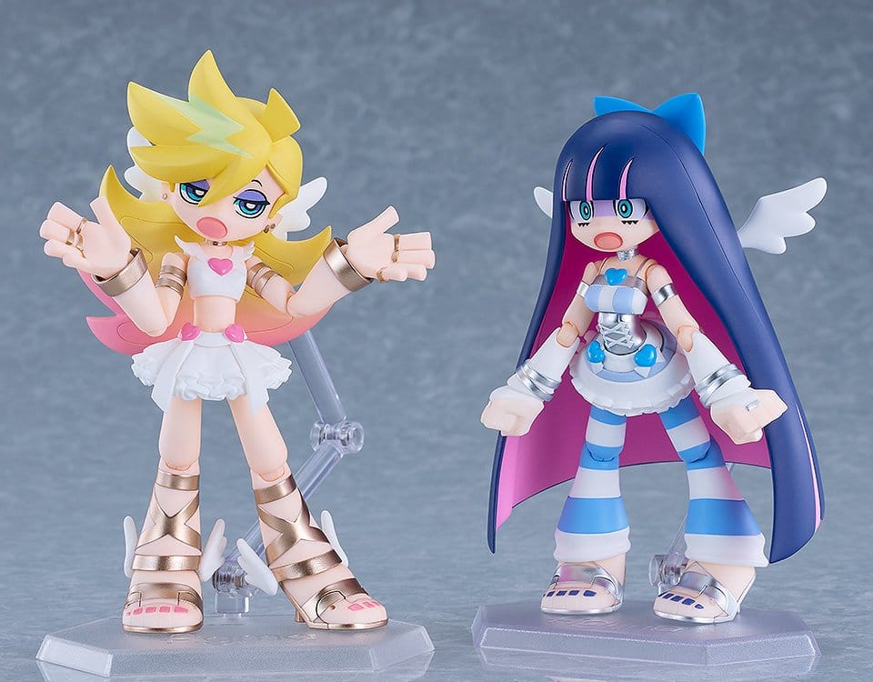 New Panty & Stocking with Garterbelt Figma Action Figures 2-Pack Panty & Stocking: Angel ver. 12 cm [2]