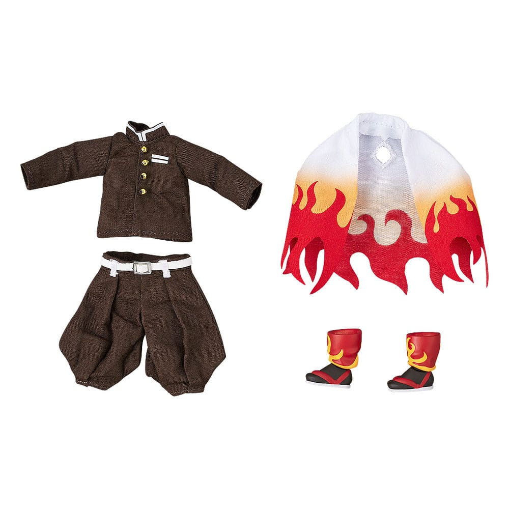 Demon Slayer: Kimetsu no Yaiba for Nendoroid Doll Figures Outfit Set: Kyojuro Rengoku