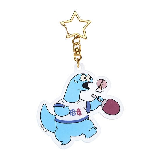 Gal & Dino GoodSmile Moment Keychain Glow-in-the-Dark Table Tennis 7 cm