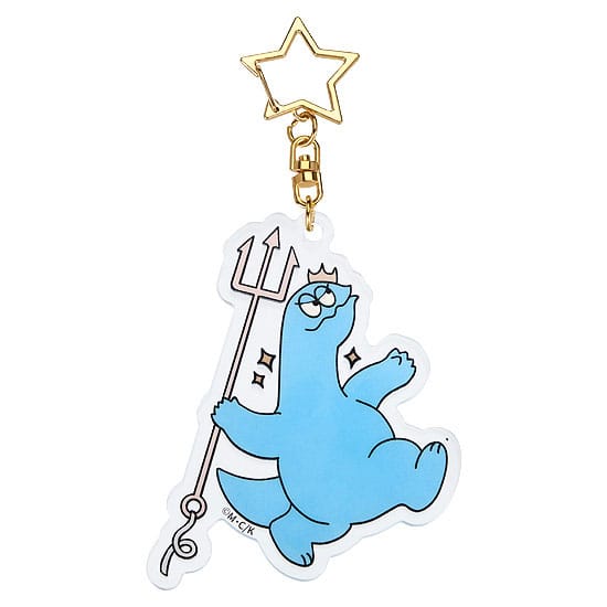 Gal & Dino GoodSmile Moment Keychain Glow-in-the-Dark Javelin Throwing 8 cm