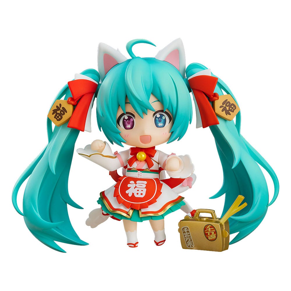 Character Vocal Series 01 Nendoroid Action Figure Hatsune Miku: Maneki Miku Ver. 10 cm