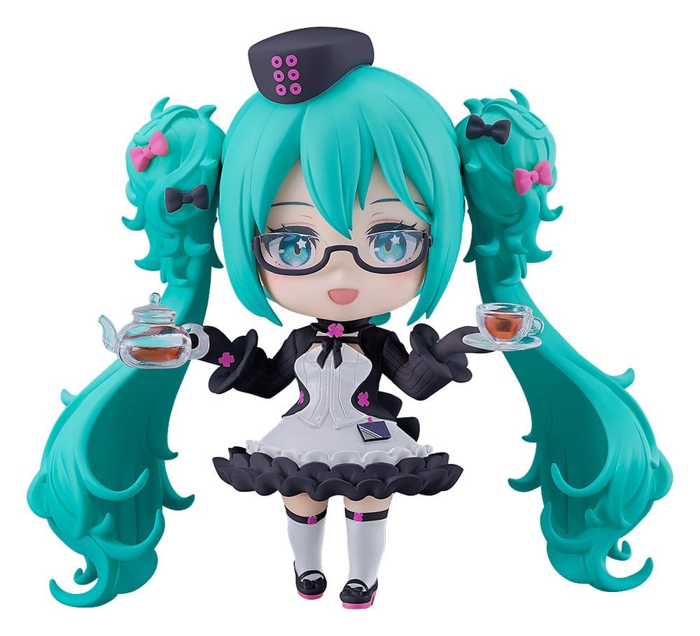 Character Vocal Series 01: Hatsune Miku Nendoroid Action Figure Hatsune Miku: Glasses x Café Ver. 10 cm [5]