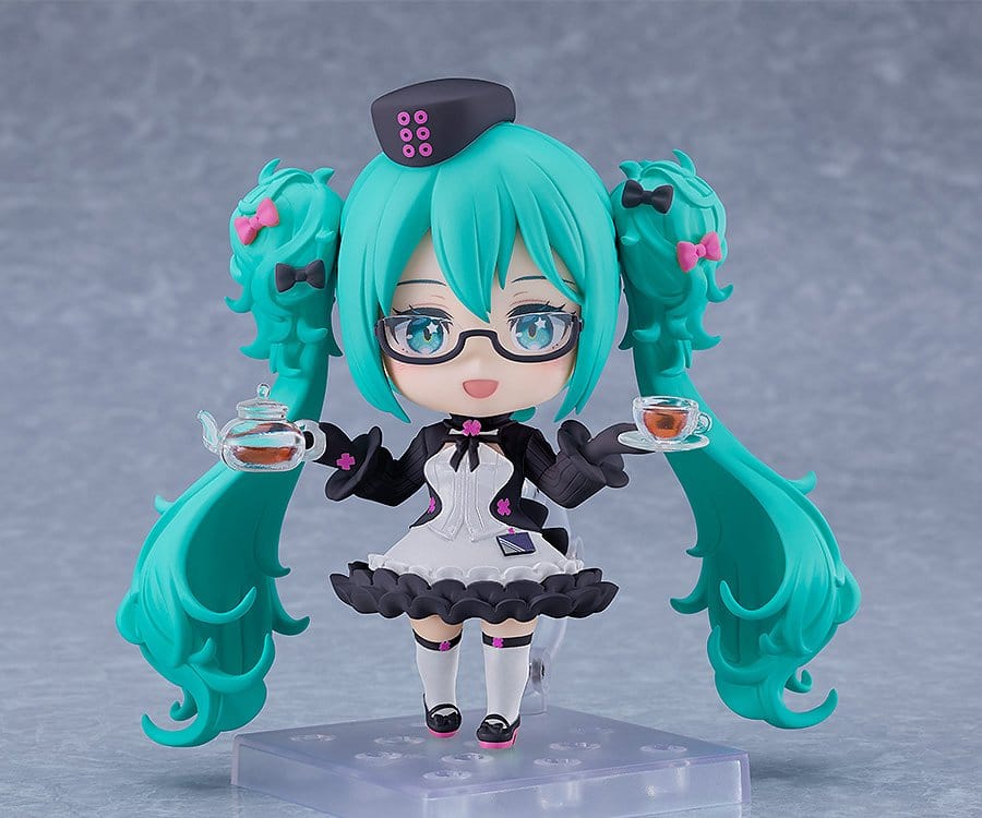 PRECOMENZI - Character Vocal Series 01: Hatsune Miku Nendoroid Action Figure Hatsune Miku: Glasses x Café Ver. 10 cm