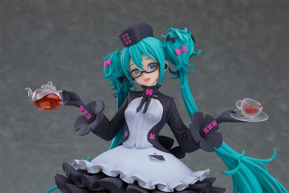 Character Vocal Series 01: Hatsune Miku Pop Up Parade Hatsune Miku: Glasses x Café Ver. 18 cm [2]