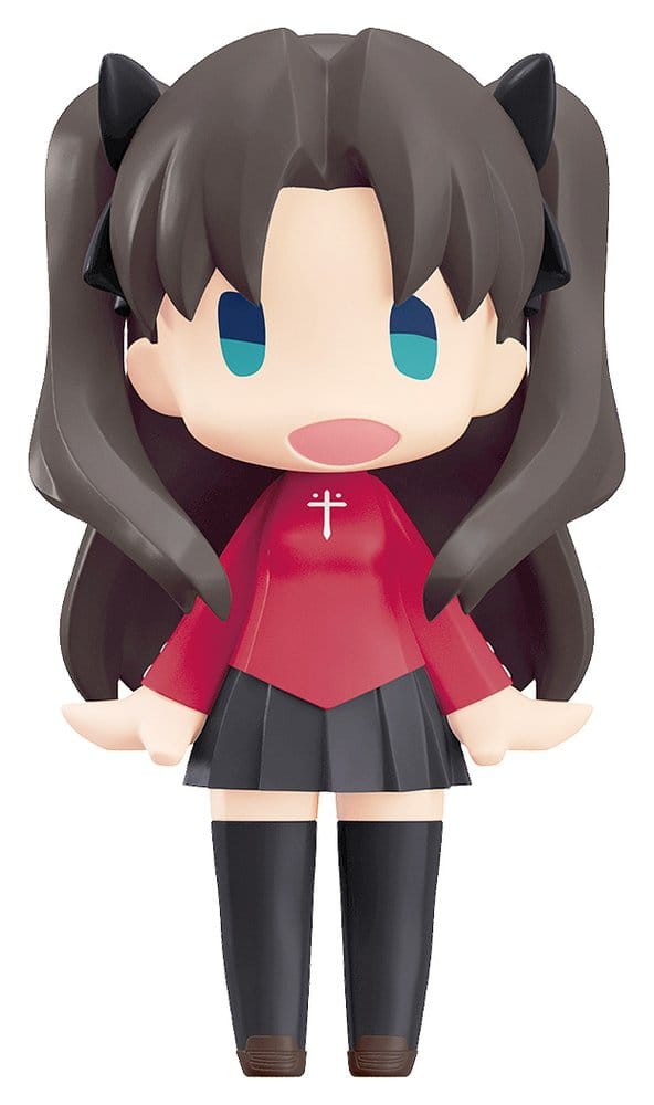 Fate/stay night HELLO! GOOD SMILE Action Figure Rin Tohsaka 10 cm