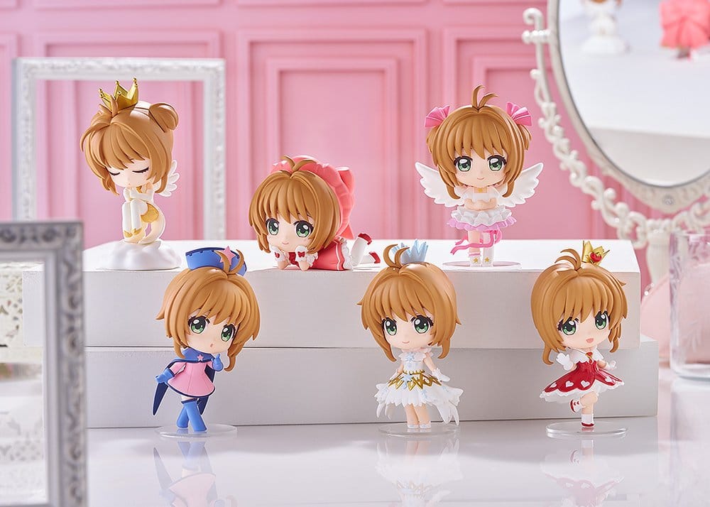 PRECOMENZI - Cardcaptor Sakura: Clear Card Mini Figures Sakura Kinomoto: Commemorative Collection 6-9 cm Blind Box Display (6)
