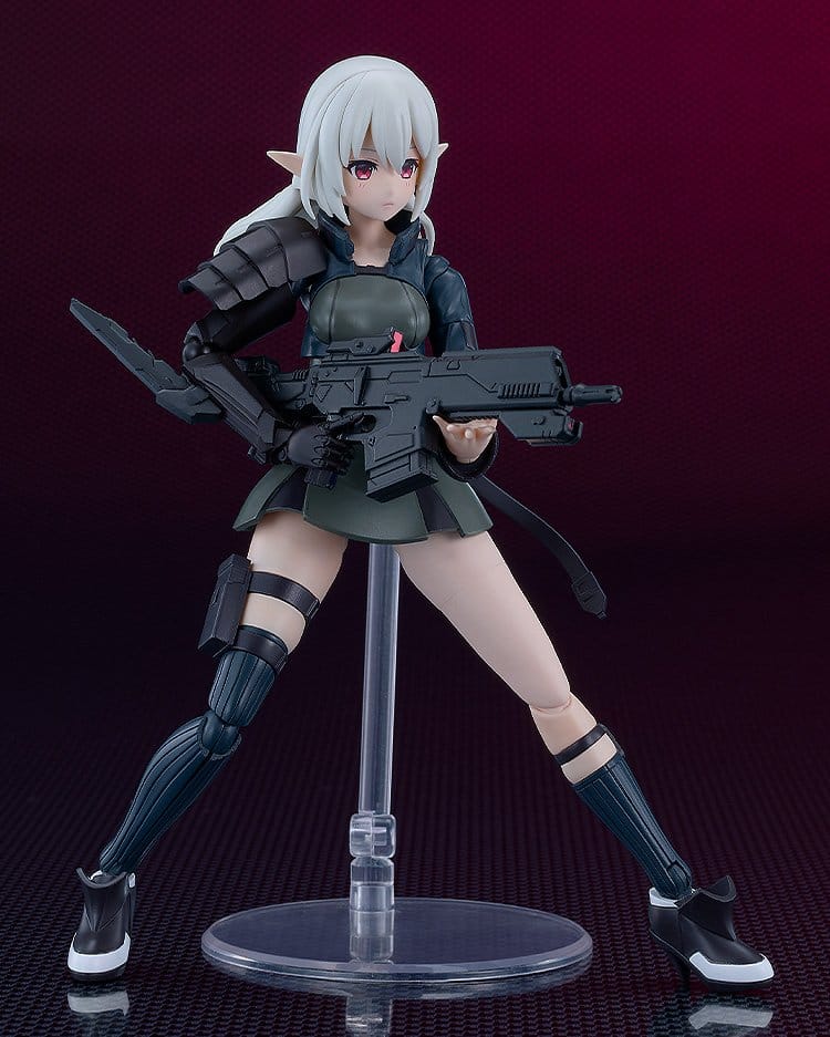 Dolls Nest Plamatea Plastic Model Kit Armored Soldier of Unknown Affiliation 17 cm [7]