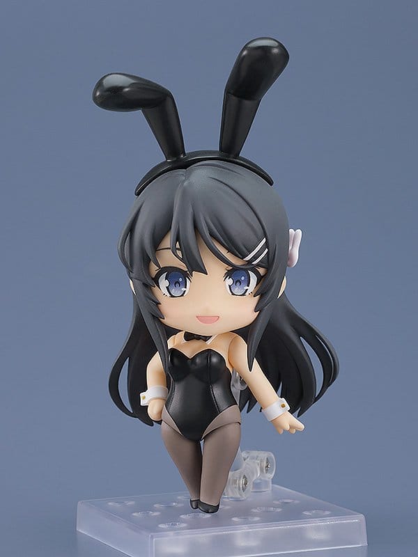 PRECOMENZI - Rascal Does Not Dream of Bunny Girl Senpai Nendoroid Action Figure Mai Sakurajima: Bunny Girl Ver. 10 cm