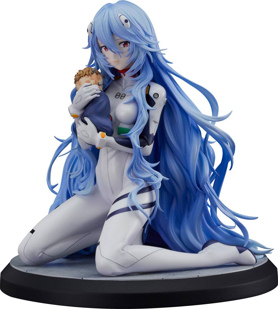 Rebuild of Evangelion PVC Statue 1/7 Rei Ayanami Long Hair Ver. 16 cm