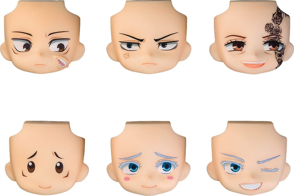 Nendoroid More Decorative Parts for Nendoroid Figures Face Face Swap Jujutsu Kaisen 01