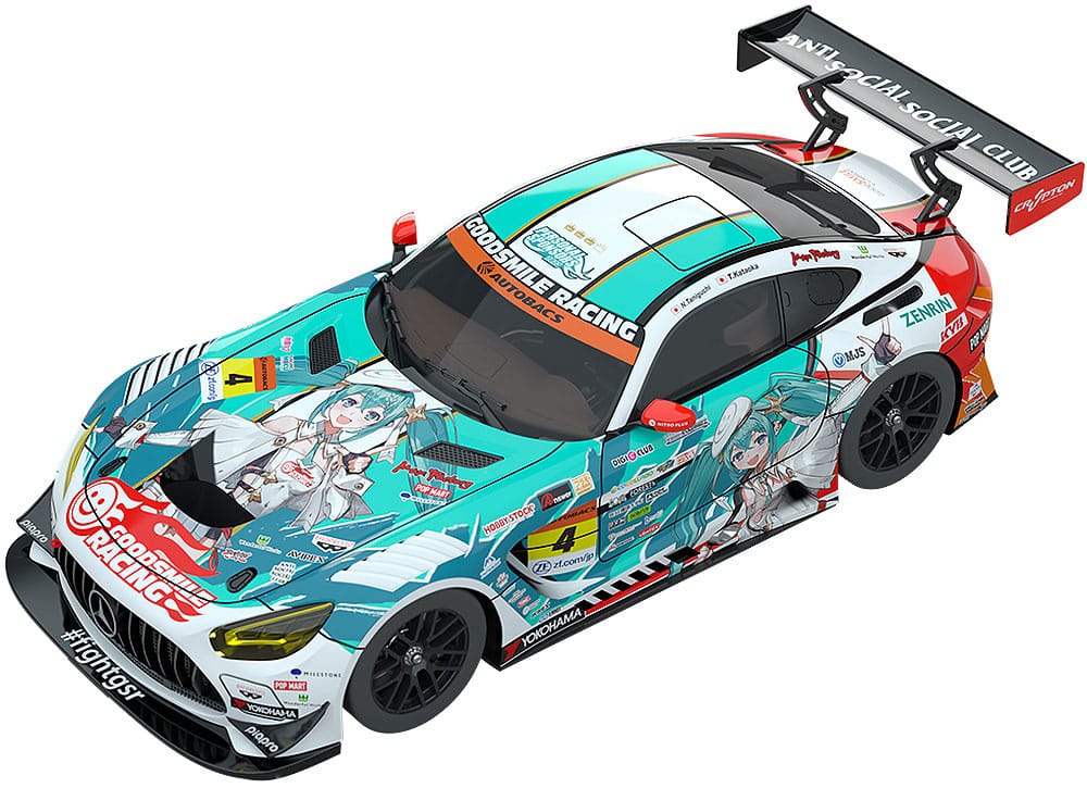 Hatsune Miku GT Project Vehicle 1/64 Hatsune Miku AMG 2023 Season Opening Ver. 7 cm
