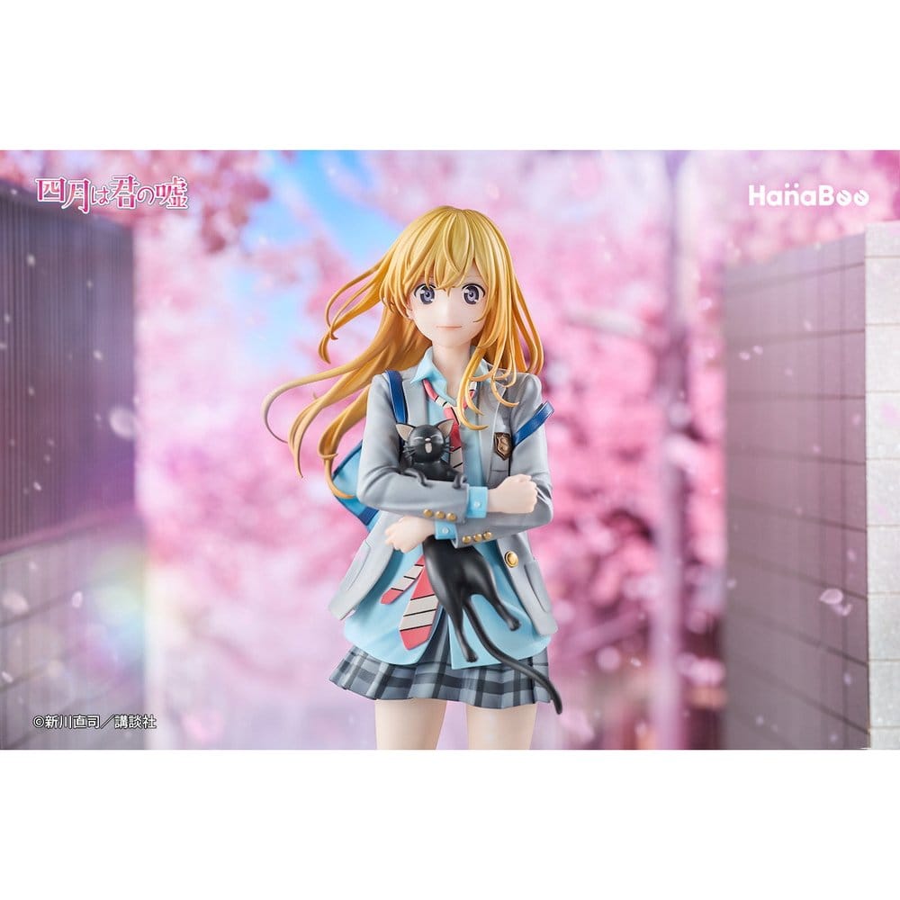 PRECOMENZI - Your Lie in April PVC Figure 1/6 Kaori Miyazono 25 cm