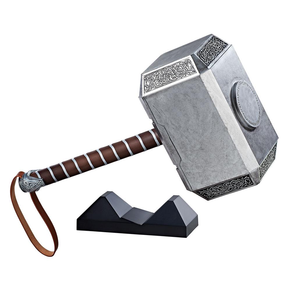 PRECOMENZI - Thor Marvel Legends Articulated Electronic Hammer Mjolnir