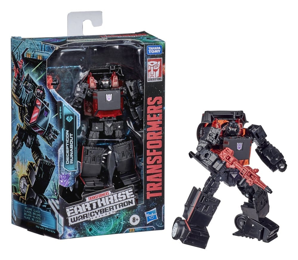 Transformers Generations War for Cybertron: Earthrise Deluxe Class Action Figure Decepticon Runabout WFC-E41 14 cm [1]