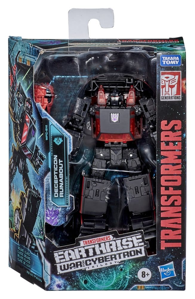 Transformers Generations War for Cybertron: Earthrise Deluxe Class Action Figure Decepticon Runabout WFC-E41 14 cm [3]