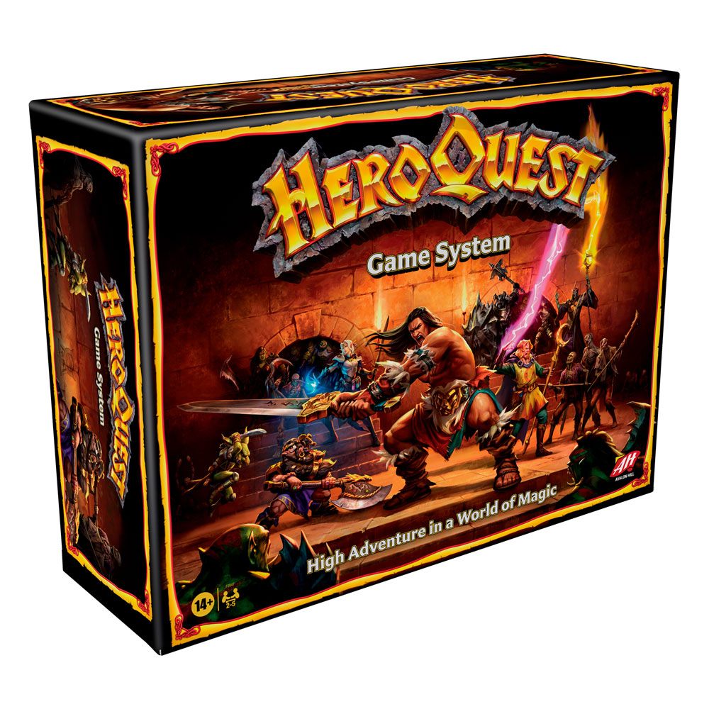 HeroQuest Board Game Game System english