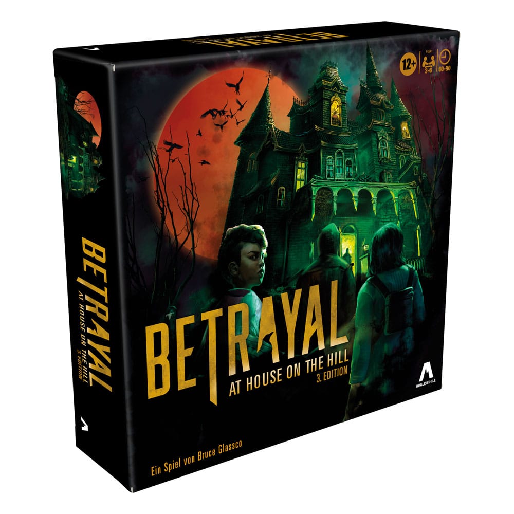 Avalon Hill Betrayal at House on the Hill 3rd Edition Bordspel Reizen/avontuur