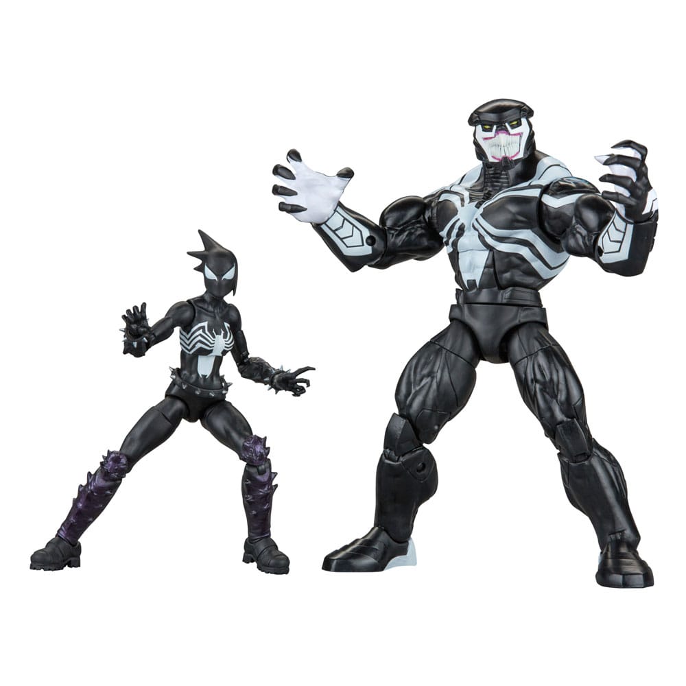 Venom: Space Knight Marvel Legends Action Figure 2-Pack Marvel\u0027s Mania \u0026 Venom Space Knight 15 cm