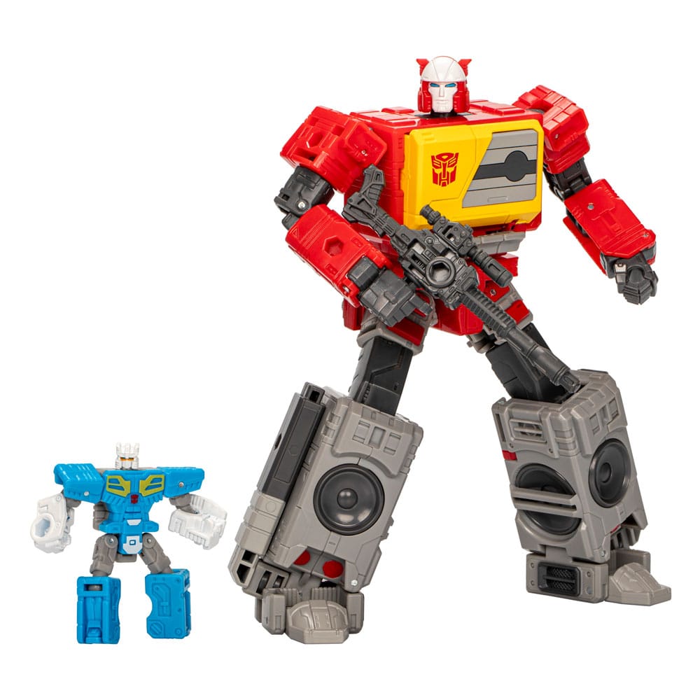 The Transformers: The Movie Generations Studio Series Voyager Class Action Figure Autobot Blaster & Eject 16 cm