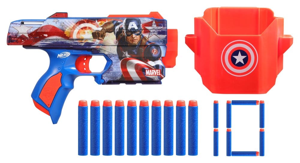 Marvel NERF Dart Blaster Captain America [2]