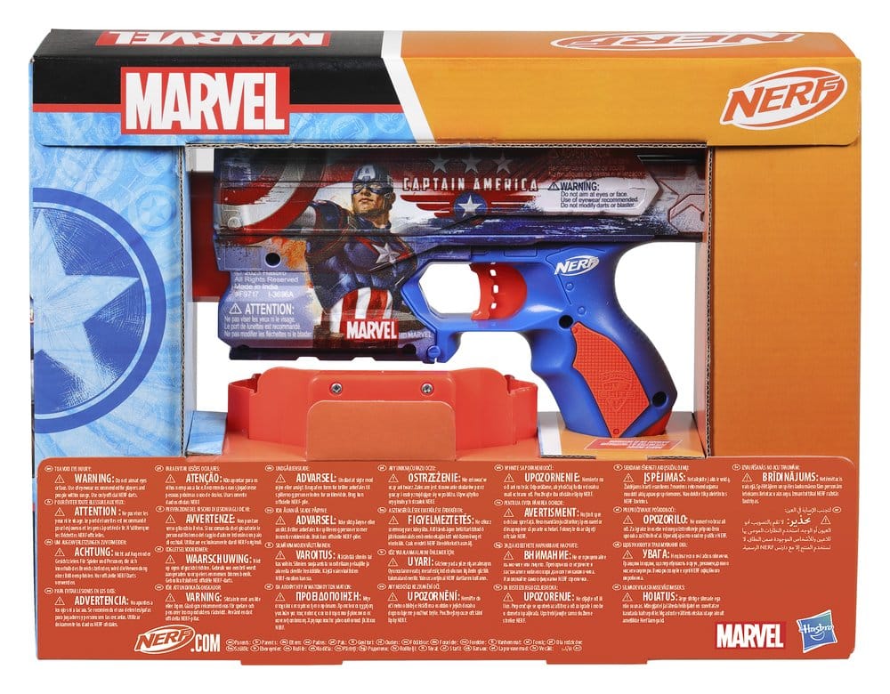 Marvel NERF Dart Blaster Captain America [4]