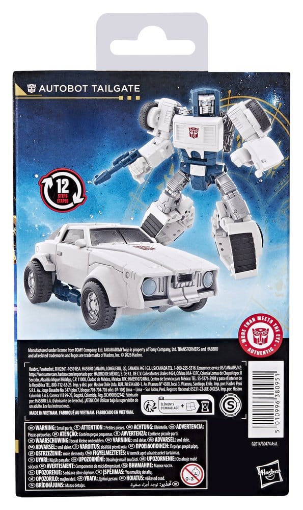 Jucarii - Transformers Age of the Primes Deluxe Class Action Figure Autobot Tailgate 13 cm