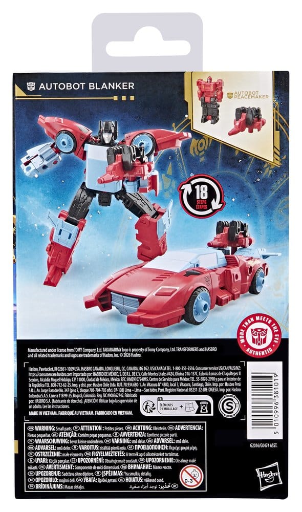 Jucarii - Transformers Age of the Primes Deluxe Class Action Figure Autobot Blanker 13 cm