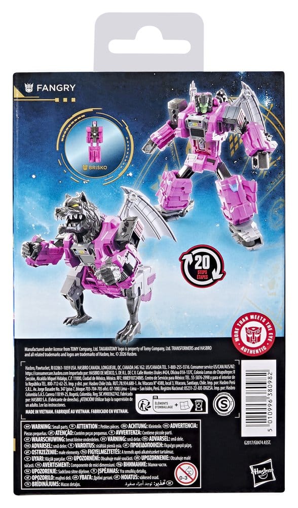 Jucarii - Transformers Age of the Primes Deluxe Class Action Figure Fangry 13 cm