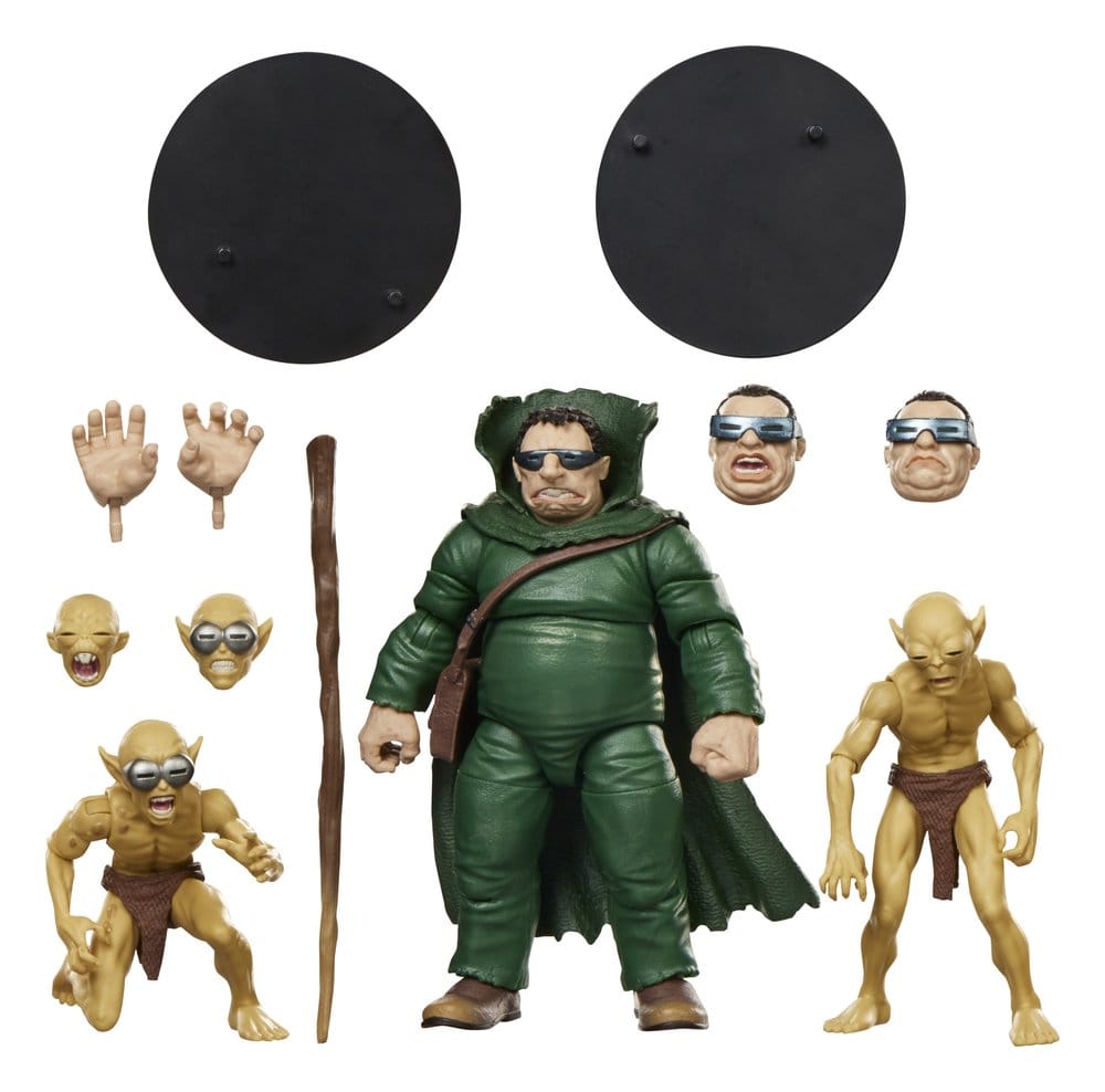 Fantastic Four Marvel Legends Action Figure 3-Pack Marvel's Mole Man & Moloids 15 cm [2]