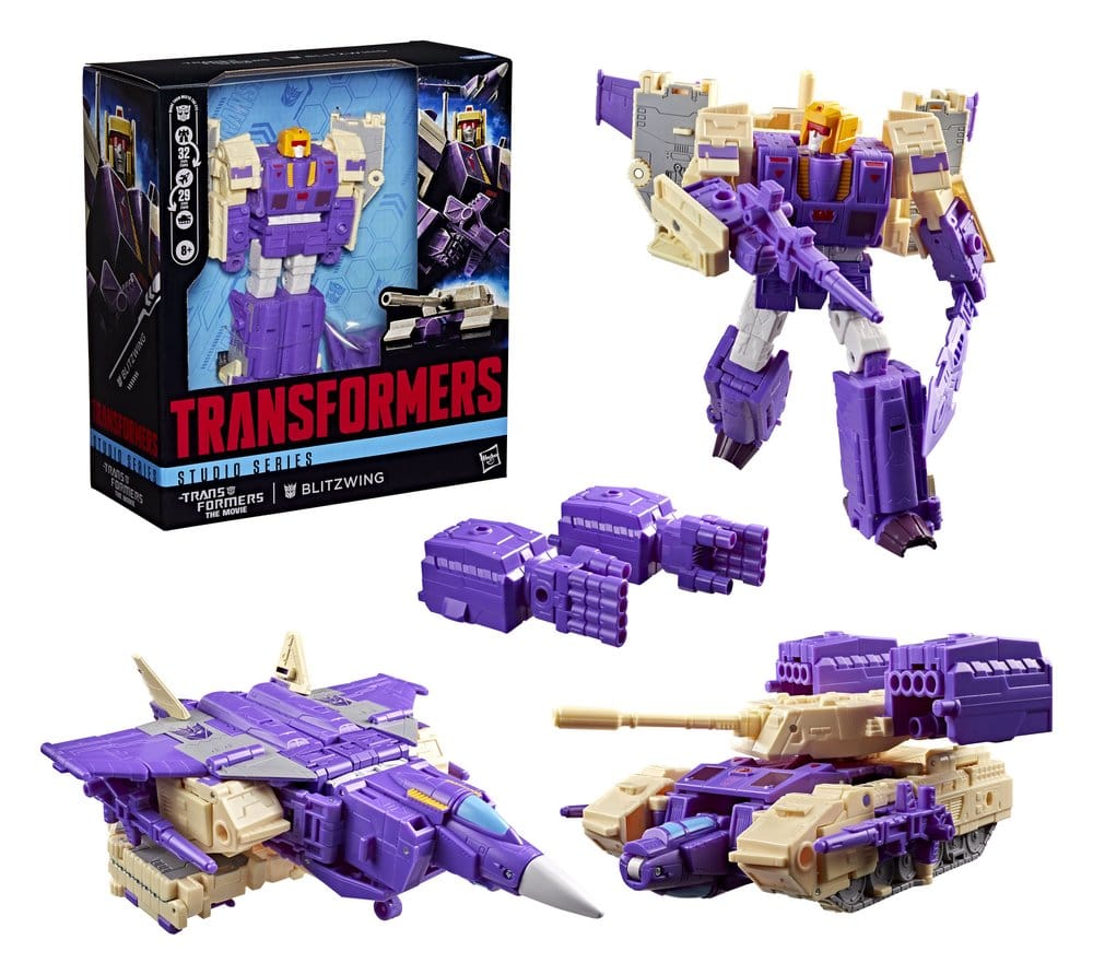 The Transformers: The Movie Studio Series Leader Class Action Figure Blitzwing 18 cm [1]