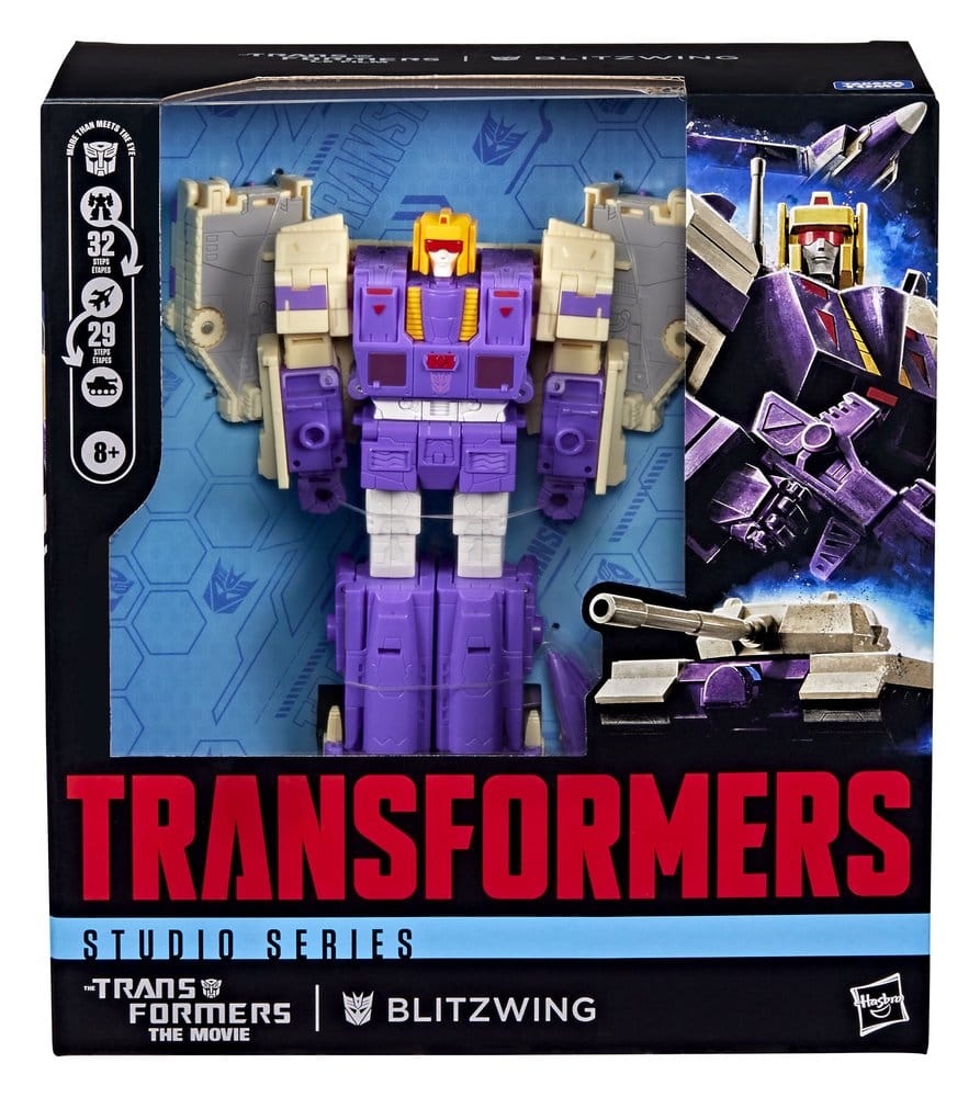 The Transformers: The Movie Studio Series Leader Class Action Figure Blitzwing 18 cm [6]