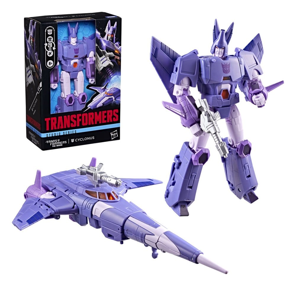 The Transformers: The Movie Studio Series Voyager Class Action Figure Cyclonus 20 cm [1]