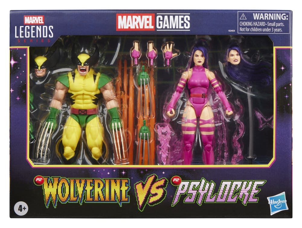 Marvel Games Marvel Legends Action Figure 2-Pack Wolverine & Psylocke 15 cm [4]