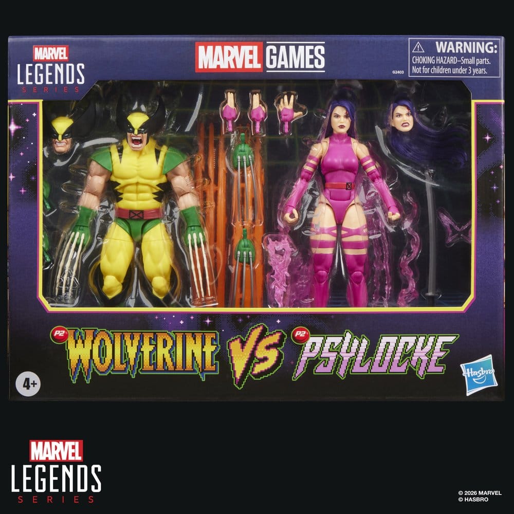 Marvel Games Marvel Legends Action Figure 2-Pack Wolverine & Psylocke 15 cm [5]