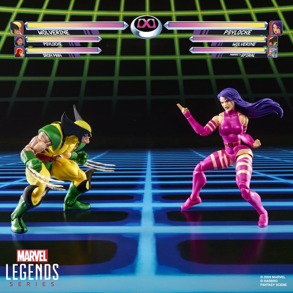 Marvel Games Marvel Legends Action Figure 2-Pack Wolverine & Psylocke 15 cm [12]